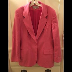 Vintage Via Condotti Pepto-Pink Blazer